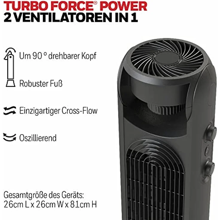 Honeywell Turbo Force Power Turmventilator HYF500E – Bild 4