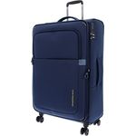 Mandarina Duck Smile & Go Trolley Large Expandable Dress Blue, 77 cm