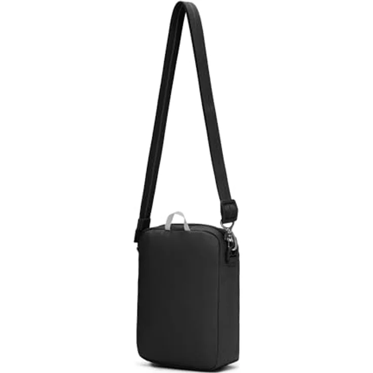 Pacsafe Umhängetasche Go Festival Crossbody Bag, Diebstahlschutz, RFID Blocker, Jet Black – Bild 5