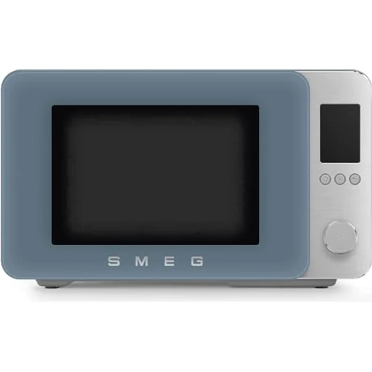 Smeg MOC02SBMEU Kombi-Mikrowelle in Storm Blue, 9 Garfunktionen, Inverter-Technologie, 25 Automatikprogramme – Bild 1