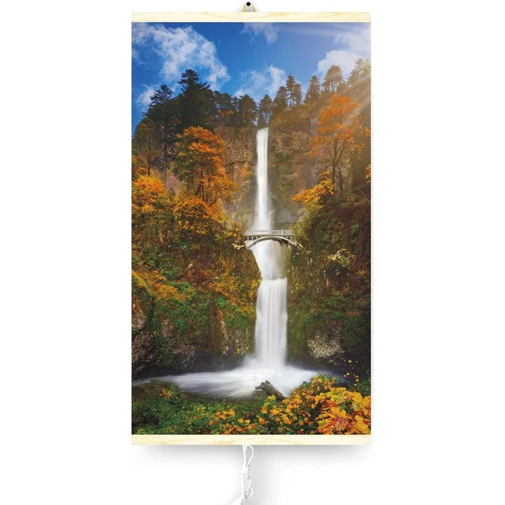 Trio Infrared heater - flexible heating plate 430W TRIO design 15 waterfall, dimensions 100x57cm, Heizkörper