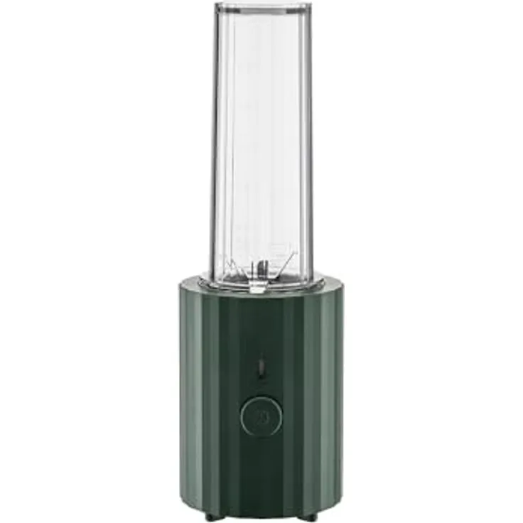 Alessi Plissé MDL17 GR - Design Persönlicher Mixer, Thermoplastisches Harz, Mini-Schredder, Europäischer Stecker 380 W, Grün