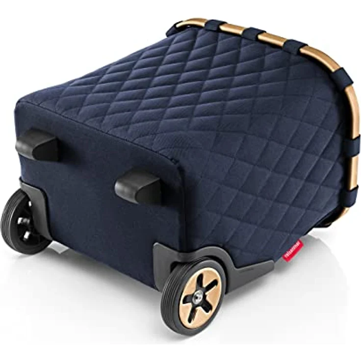 reisenthel carrycruiser Cruiser Trolley 40 Liter Einkaufstrolley, rhombus midnight gold – Bild 6