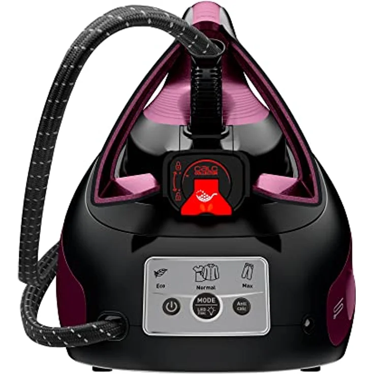Tefal SV8152 EXPRESS VISION, LED Beleuchtung, leistungsstarker 6,9-Bar-Druck, Dampfstoß: 480g/Min., Smart Temp-Technologie, abnehmbarer Kalk-Kollektor, Eco-Modus, 1,8 L Wassertank, Lila – Bild 3