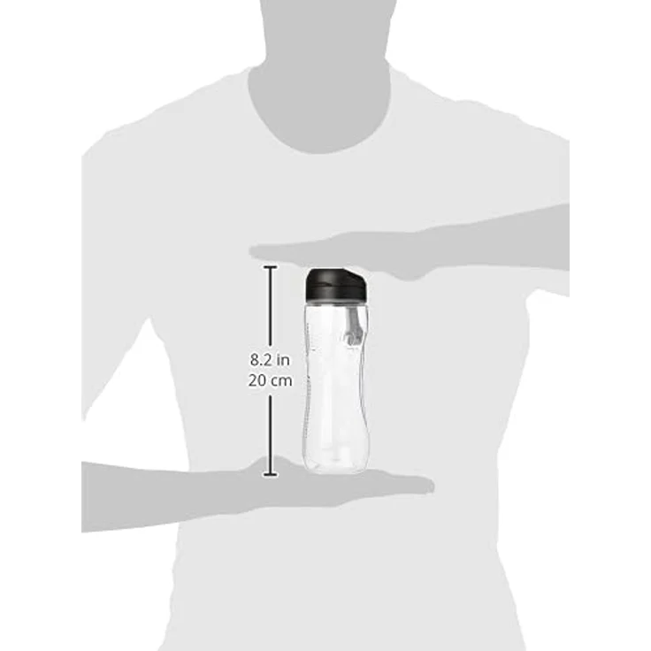 Sistema Tritan Active Bottle 800ml black – Bild 4