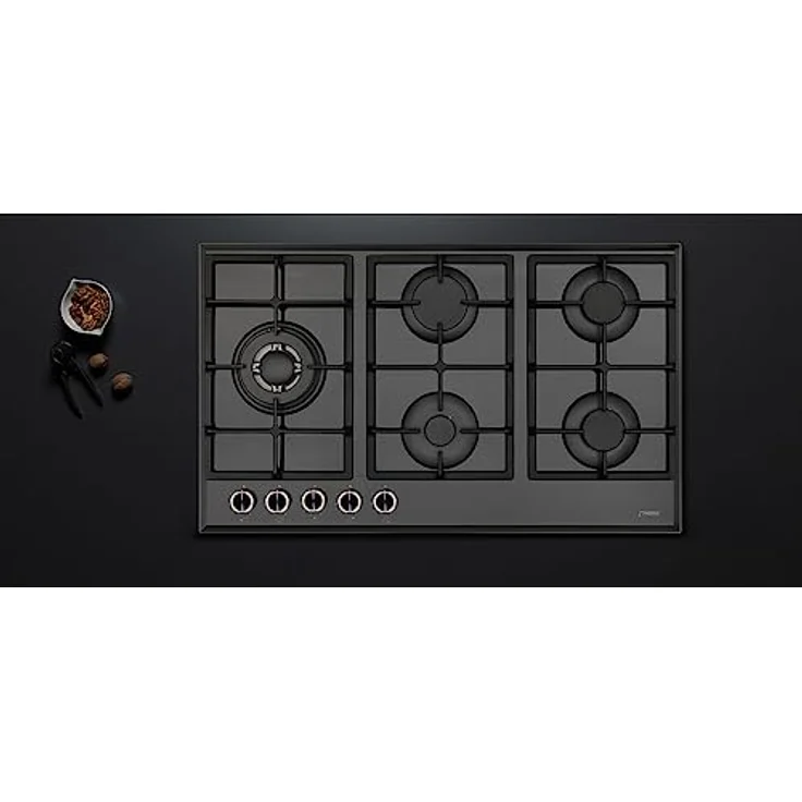 Phönix PG-901LT Einbau Gaskochfeld Glas Kochfeld Gaskocher 5 Kochplatten autark (freistehend- / Einbau- Gaskochfeld) inkl. WOK-Aufsatz + Gasherdkreuz - Preisvergleich – Bild 4