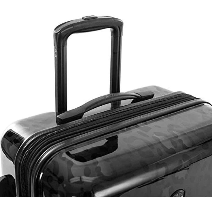 Heys Black Leopard - 4-Rollen-Kabinentrolley S 53 cm erw. Black Leopard – Bild 5