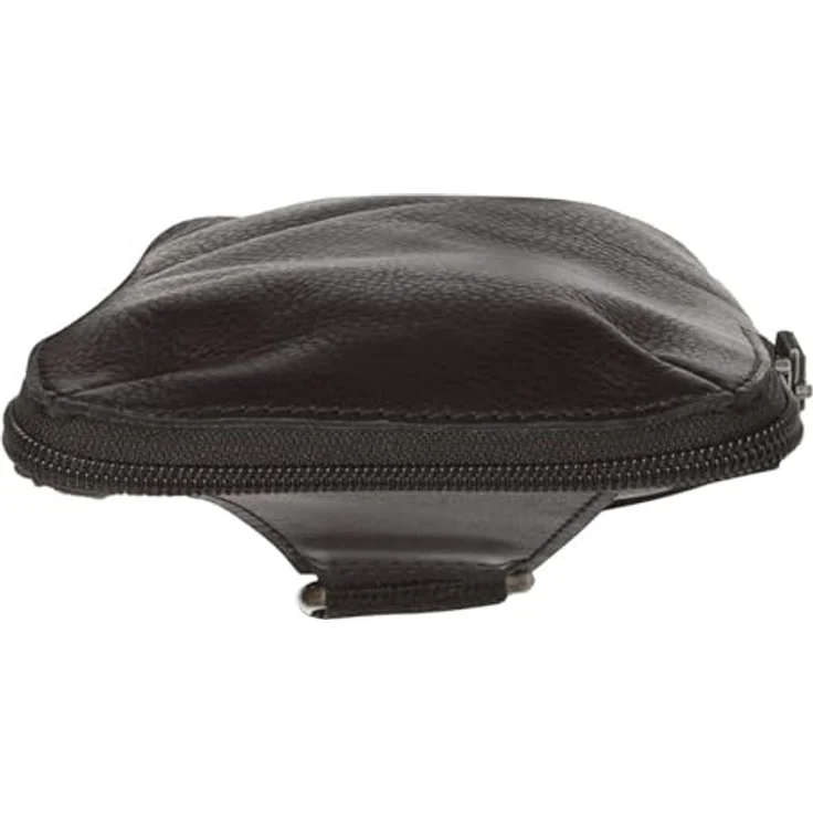 The Chesterfield Brand Cambridge Umhängetasche, schwarze Sling Bag aus Leder mit Smartphonefach und verstellbarem Schulterriemen – Bild 3