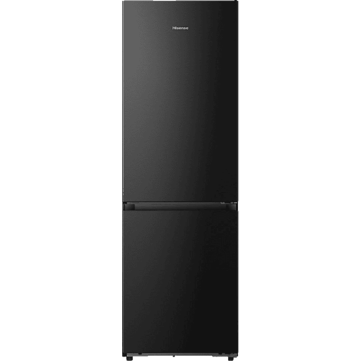 HISENSE RB5K330GSFC Kühlgefrierkombination, 330 l, C Energieeffizienzklasse, 1856 mm hoch, Schwarz