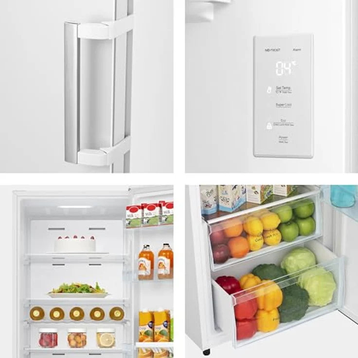 Hisense RL415N4AWC Kühlschrank ohne Gefrierfach, 292 l Kühlvolumen, CrispZone-Schublade, LED-Innenbeleuchtung – Bild 13