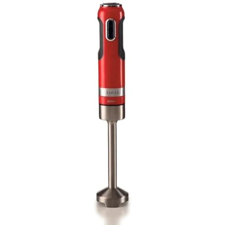 Ariete 0602/00 0,7 l Pürierstab 1000 W Rot, Leistungsstarker 1000 Watt Motor für effizientes Pürieren und Zerkleinern