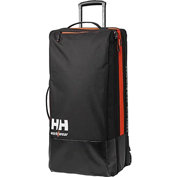 Helly Hansen Workwear 95 L Reisetasche Trolley Bag, strapazierfähiger Stoff mit verstärkter Basis, schwarz – Bild 1