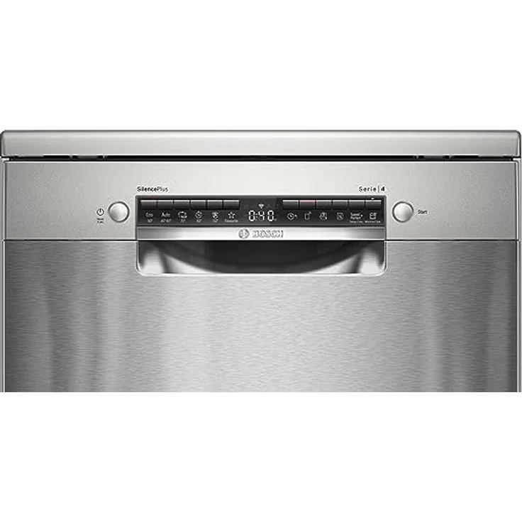Bosch Serie 4, Freistehender Geschirrspüler, 60 cm, Silver Inox, SMS4EMI06E – Bild 4