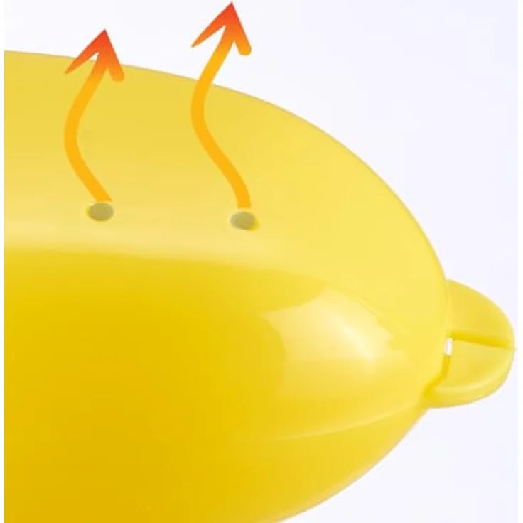 Westmark 2 Bananendosen – Praktische Premium-Bananenboxen, robust & BPA-frei, perfekter Schutz für Unterwegs – 235 x 139 x 52 mm – Bild 3