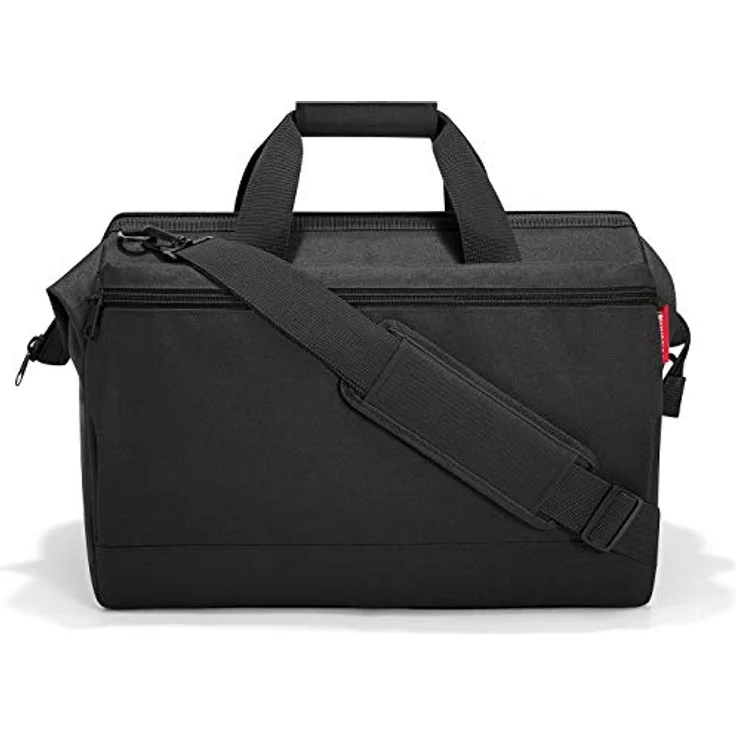 reisenthel Allrounder L Pocket  Vielseitige Doktortasche für Reise, Arbeit und Freizeit  Mit praktischer Trolley-Aufsteckfunktion, Farbe:schwarz – Bild 3