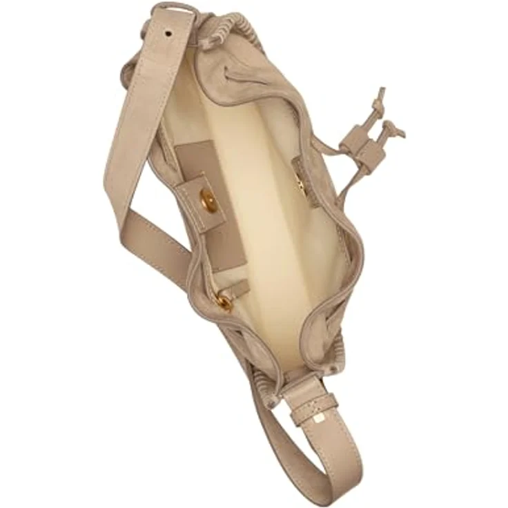Marc O'Polo Umhängetasche aus Leder, 27.5 cm, grau, 100% Leder – Bild 6