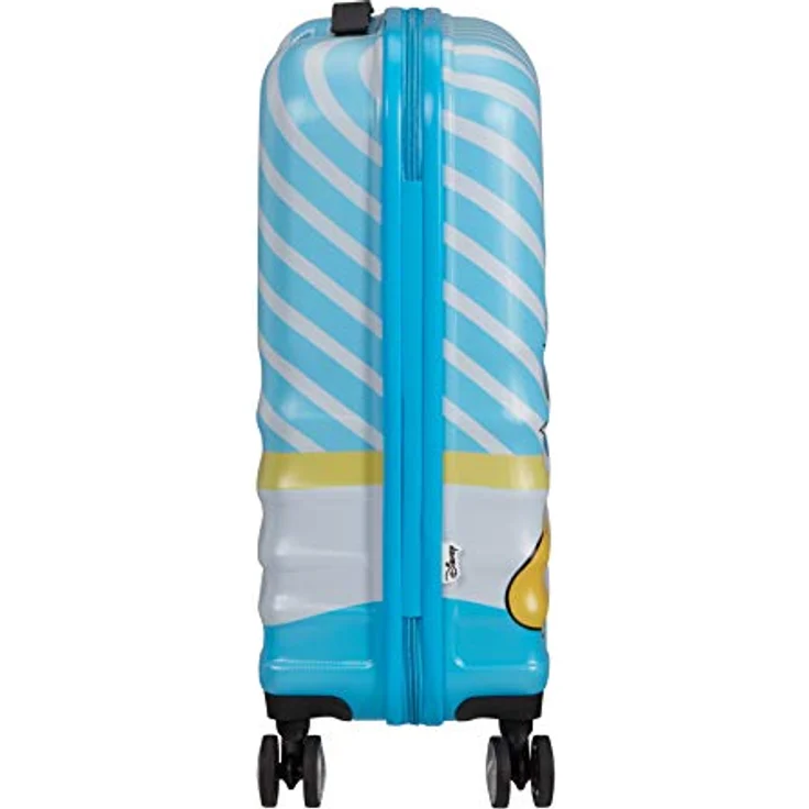 American Tourister Wavebreaker Disney - Spinner S, Kindergepäck, 55 cm, 36 L, Mehrfarbig (Donald Blue Kiss) – Bild 3