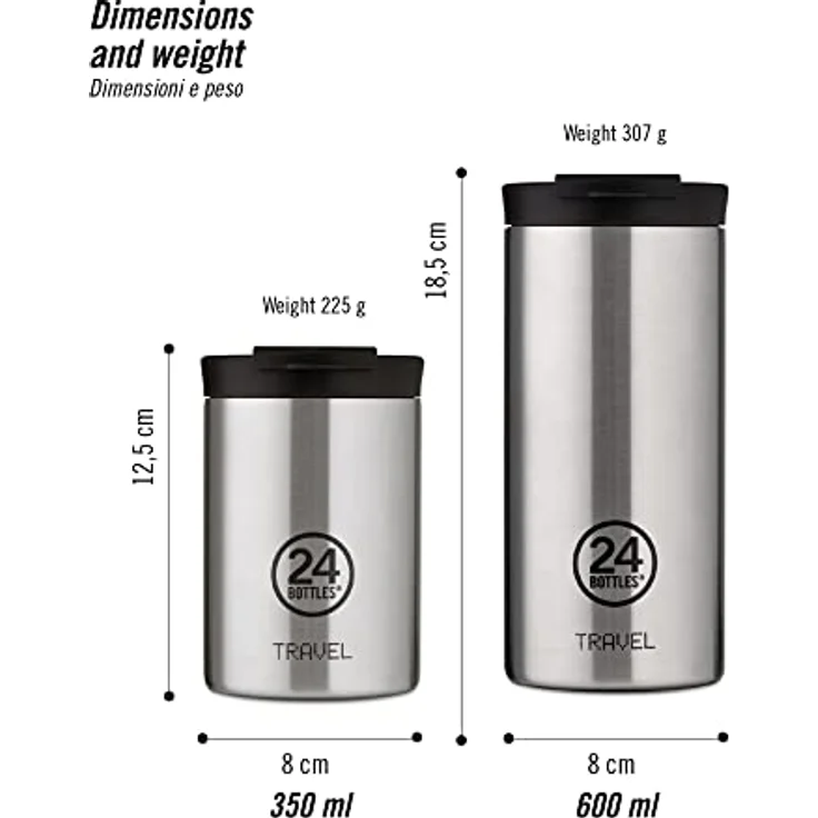 24 Bottles Travel Tumbler 0,6 L - Steel (24B650) (24B650) – Bild 6