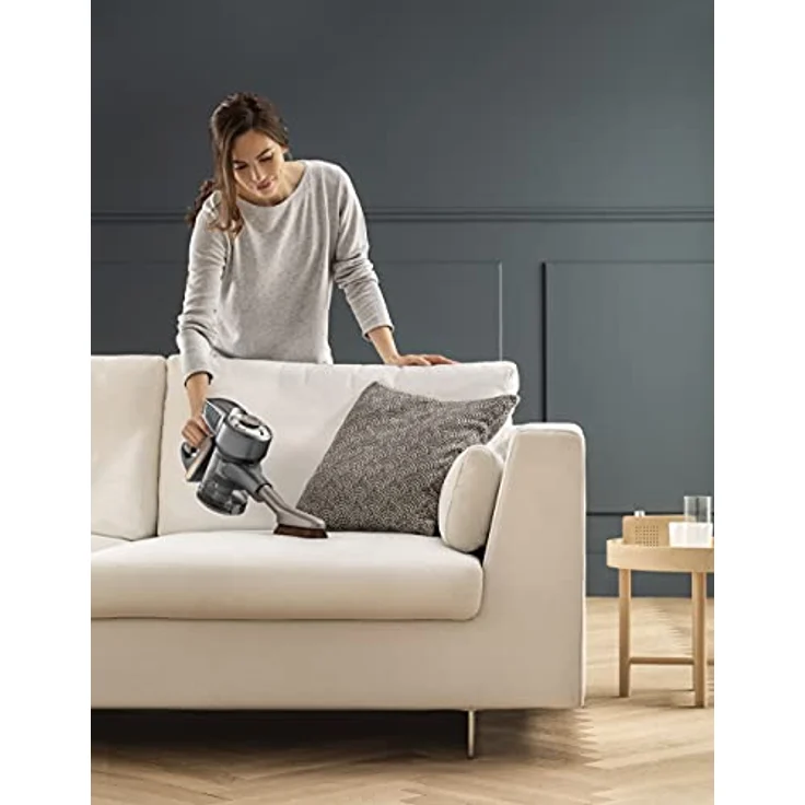 De'Longhi XLM418.GCG wiederaufladbar Schwarz Elektrischer Besen ohne Kabel und ohne Beutel – Bild 3