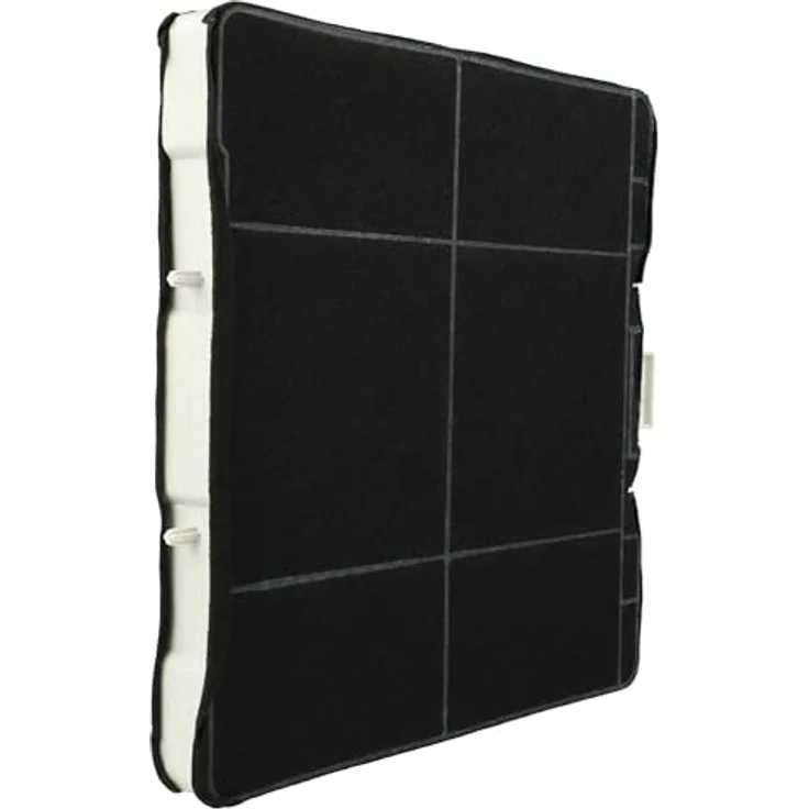 vhbw Aktivkohlefilter kompatibel mit Viva Dunstabzugshaube, 23,3 x 21,5 x 2,2 cm, effektiv gegen Gerüche und Fettablagerungen – Bild 4
