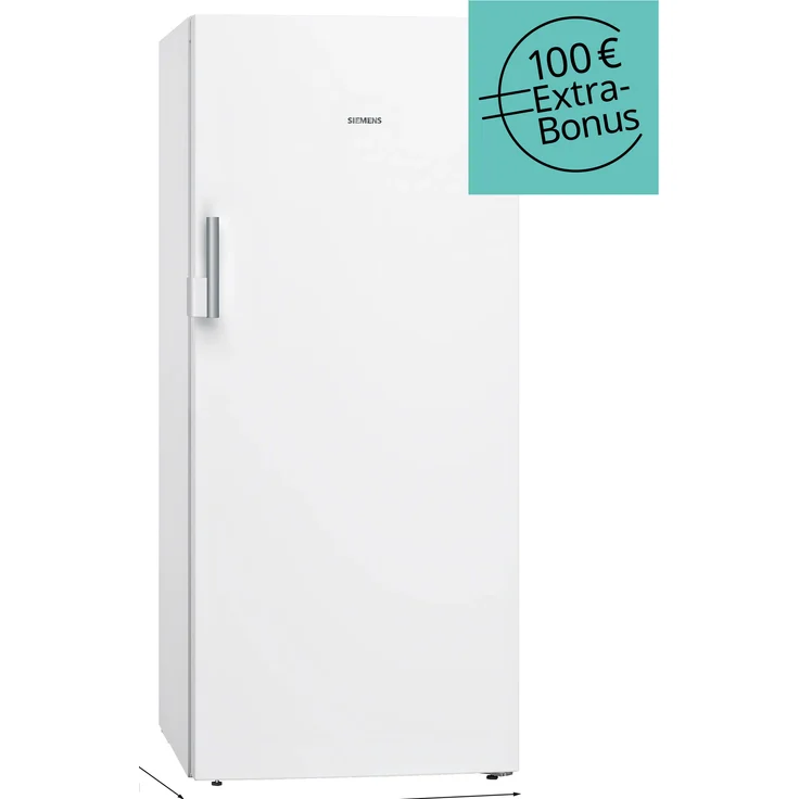 Siemens Extraklasse GS51NEWCV, freistehender Gefrierschrank mit großem Fassungsvermögen und Energieeffizienzklasse C