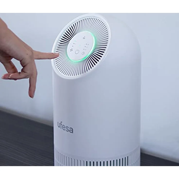 Ufesa PF3500 Luftreiniger, bis zu 40 m2 | Doppelschutzfunktion entfernt 95% der Viren und Bakterien | Patentierte Technologie | Zertifiziert | Sehr leise (max 30 db) – Bild 4