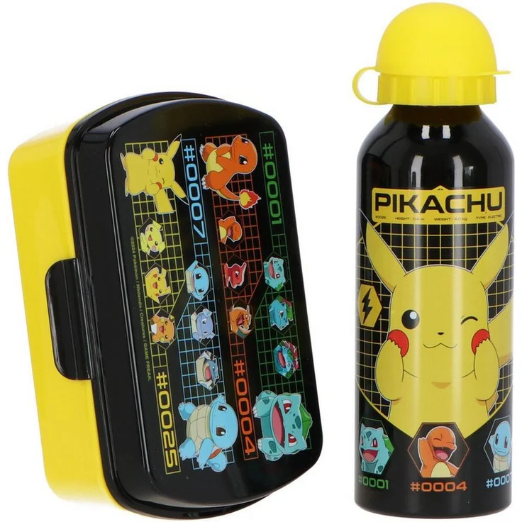 POKÉMON Lunchbox Lunchpaket, ideales Set für unterwegs, bunt – Bild 1
