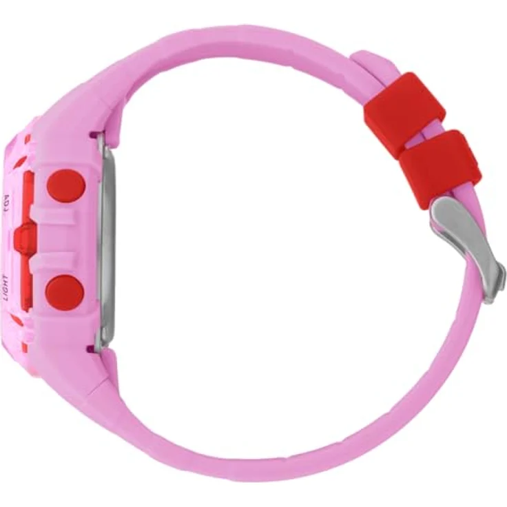 ICE-WATCH Ice Digit Explorer Lovely Pink, Rosa Mädchenuhr mit Silikonarmband, digitale Funktionen und 10 bar wasserdicht, 023268 (Small) – Bild 3