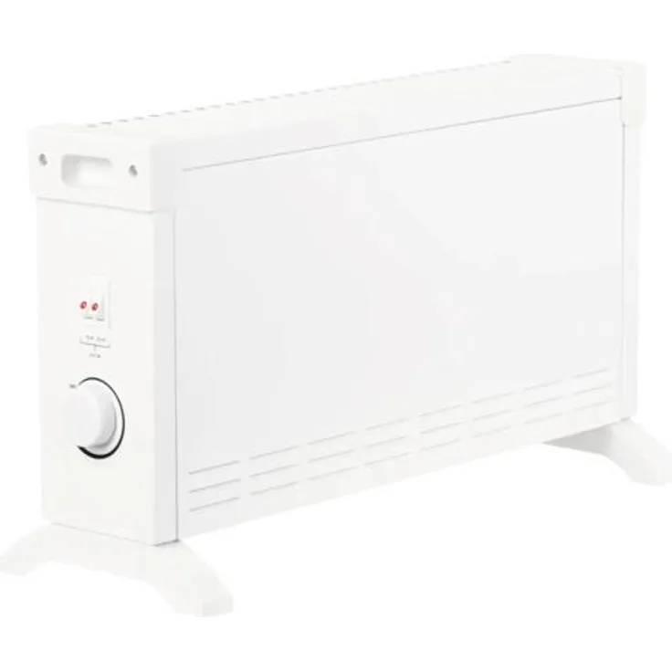 Eurom Frostschutzkonvektor EUROM 2000 W, elektrisch, 3 Heizstufen, kompakt für Räume bis 70 m³