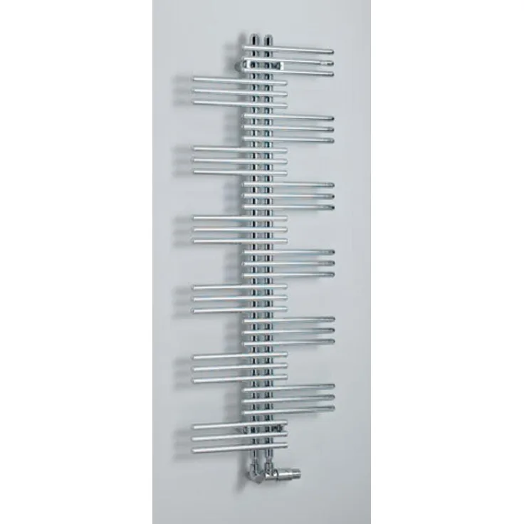 Schubiger Zehnder Design Heizkörper Yucca YS-180-080, 1772x47x800 mm, einlagig, RAL 9016, mit seitlichem Handtuchbereich