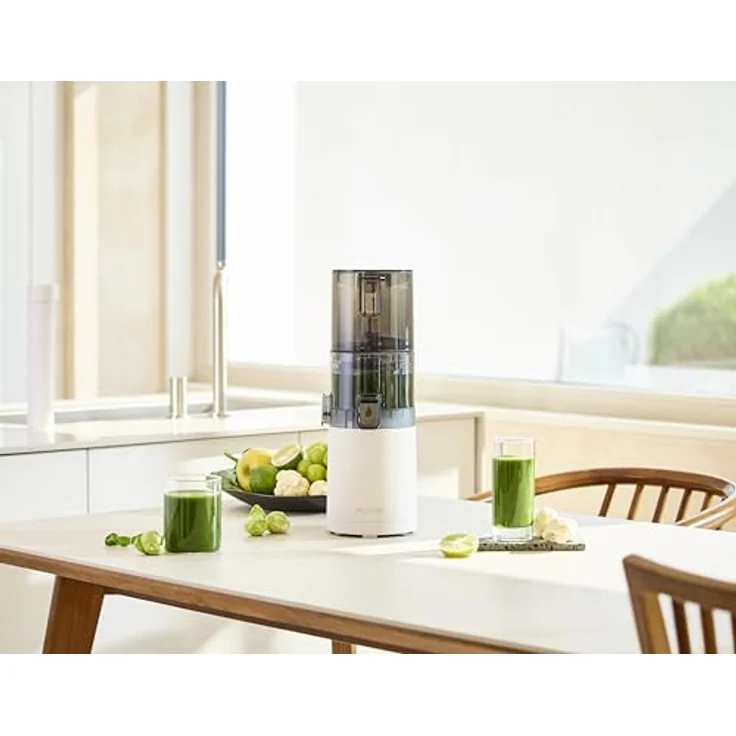 Hurom E30ST, Neuer Slow Juicer mit 800ml Kapazität, automatischer Entsaftungsfunktion, BPA-frei, 100W, 10 Jahre Garantie – Bild 2
