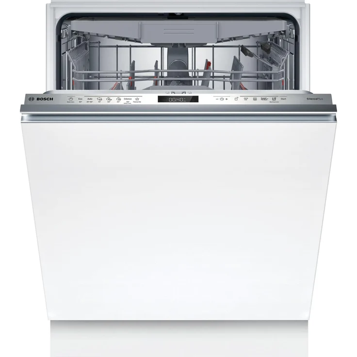 Bosch SMD6ECX21E, Serie 6, Vollintegrierter Geschirrspüler, 60 cm, A-Energieeffizienz, 14 Maßgedecke, Home Connect, 7 Programme, 42 dB