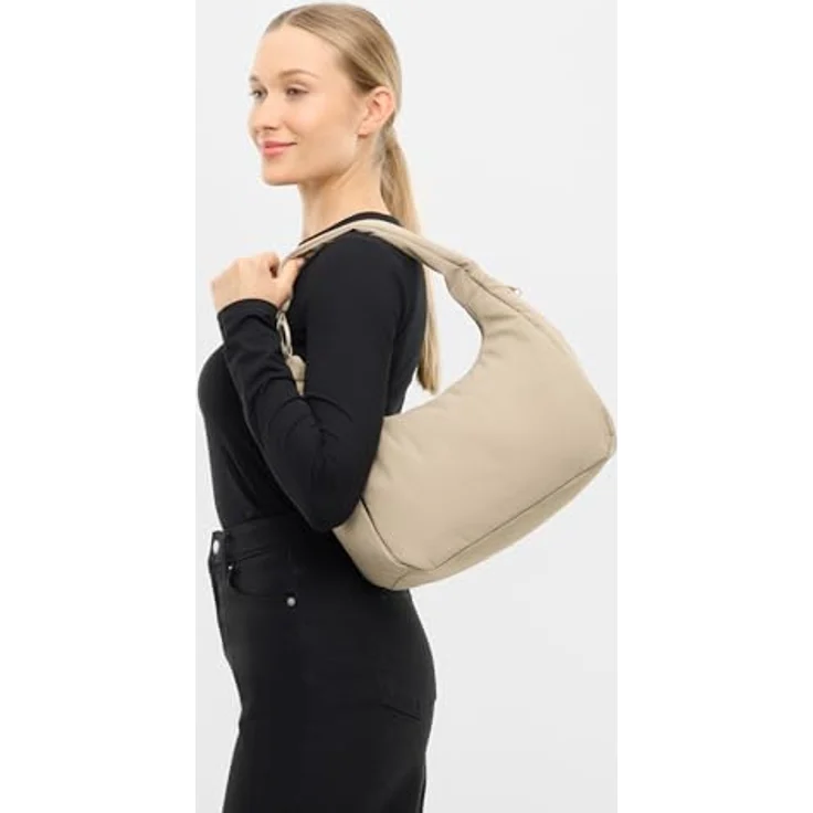 Johnny Urban Mary Schultertasche, 30 cm, beige, 100% Polyester, 30 cm x 14 cm x 22 cm – Bild 2