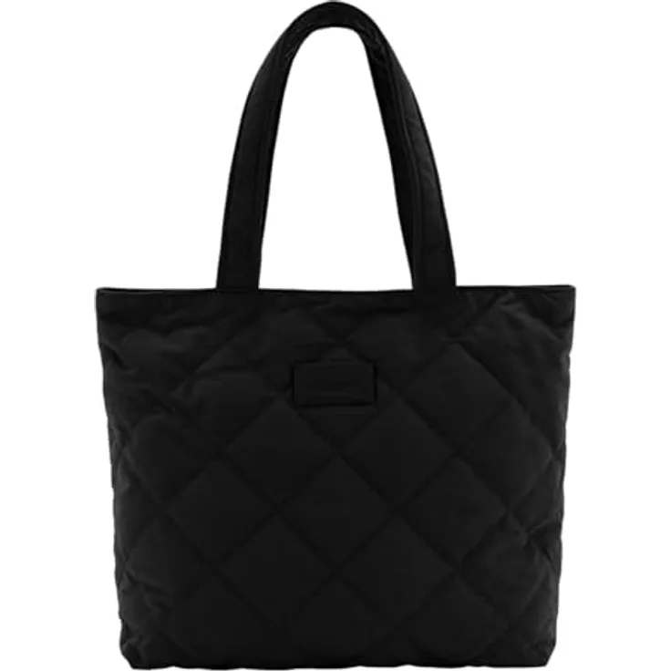 Seidenfelt Hetta Shopper Tasche 34.5 cm, 100% Polyester, schwarz