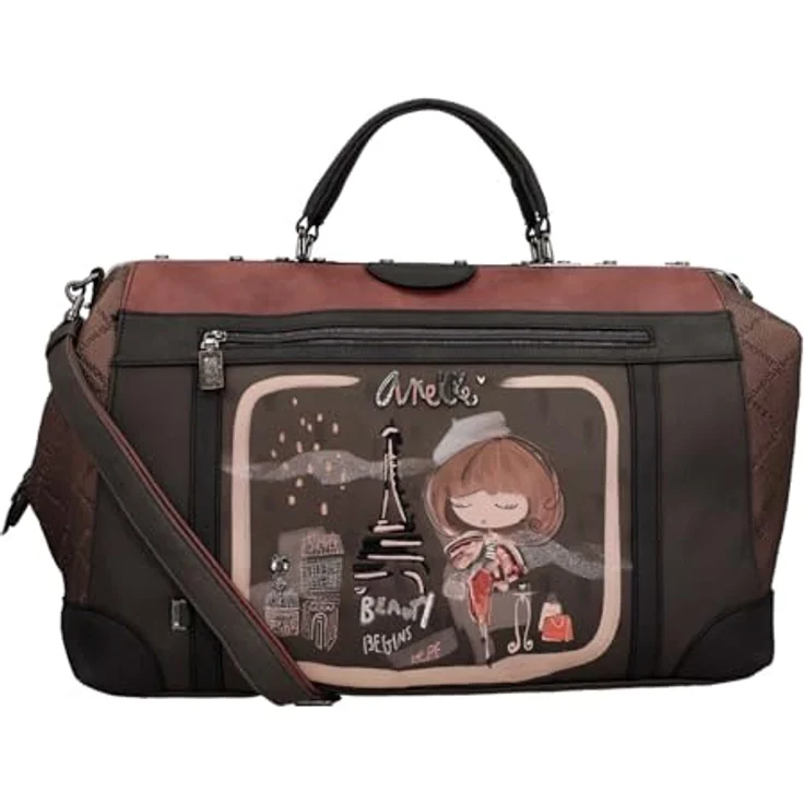 Anekke Mademoiselle Weekender Reisetasche, 49 cm, mehrfarbig, 100% Polyurethan, 22 cm x 30 cm – Bild 8