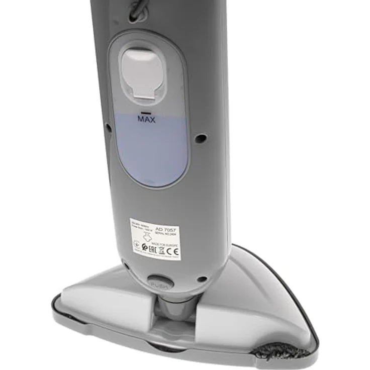 Adler Dampfmopp AD 7057, Dampfreiniger mit 1300 W Leistung und hohem Fassungsvermögen, Weiss – Bild 5