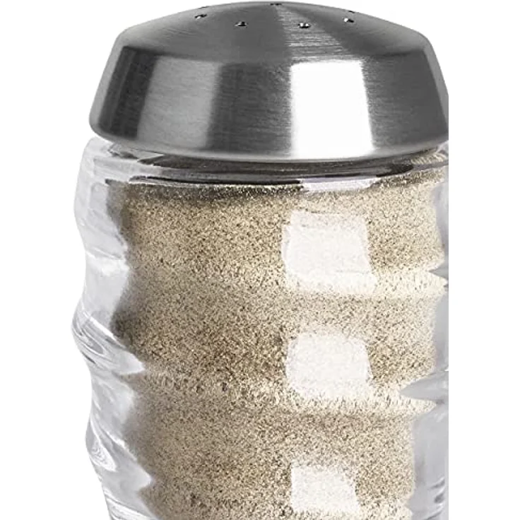 Cole & Mason Bray Gewürzstreuer Geschenkset, Glas/Edelstahl, 7,5 cm – Bild 5