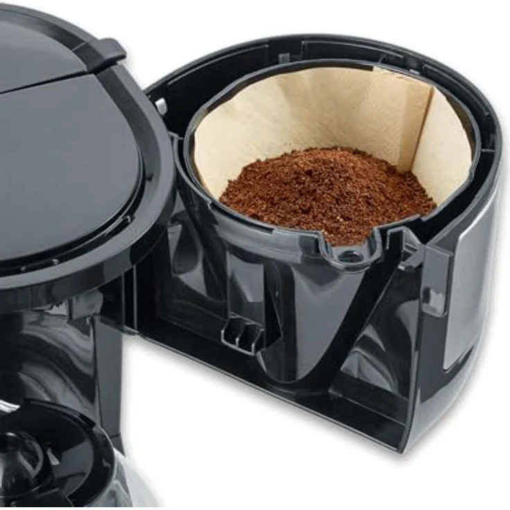 Severin KA 4819, Filterkaffeemaschine, Schwarz, Silber – Bild 5