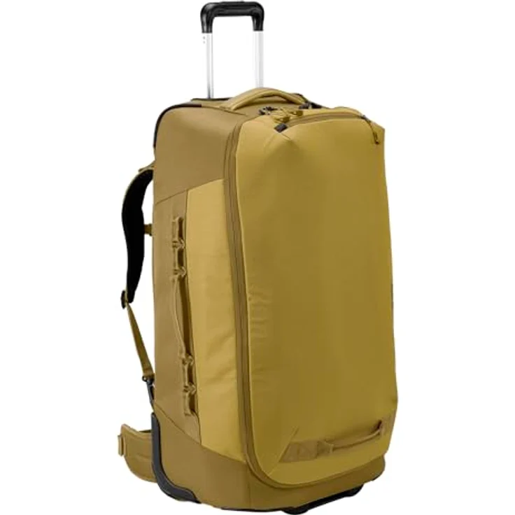 Eagle Creek Expanse Rollkoffer, recyceltes Polyester, Teleskopgriff, Rucksackgurte, erweiterbares Hauptfach, Gold (2-Räder), 85L / 29" – Bild 5