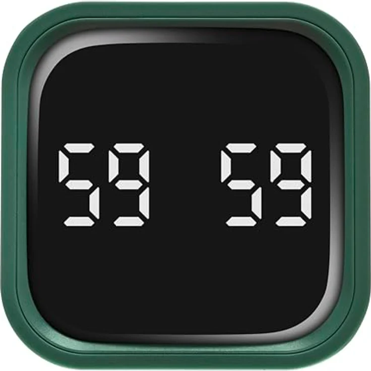 TFA Dostmann Eieruhr Stoppuhr Würfel Timer Mini Cube, 38.2061, mit 4 voreingestellten Ablaufzeiten und individuell einstellbarer Zeit bis 99 Min. 59 Sek. – Bild 3