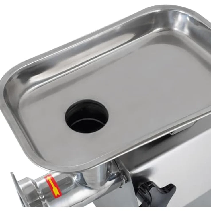 GastroHero Fleischwolf FWE, leistungsstarker Fleischwolf mit 220 kg/h, 1100 W, Edelstahl AISI 201 – Bild 3