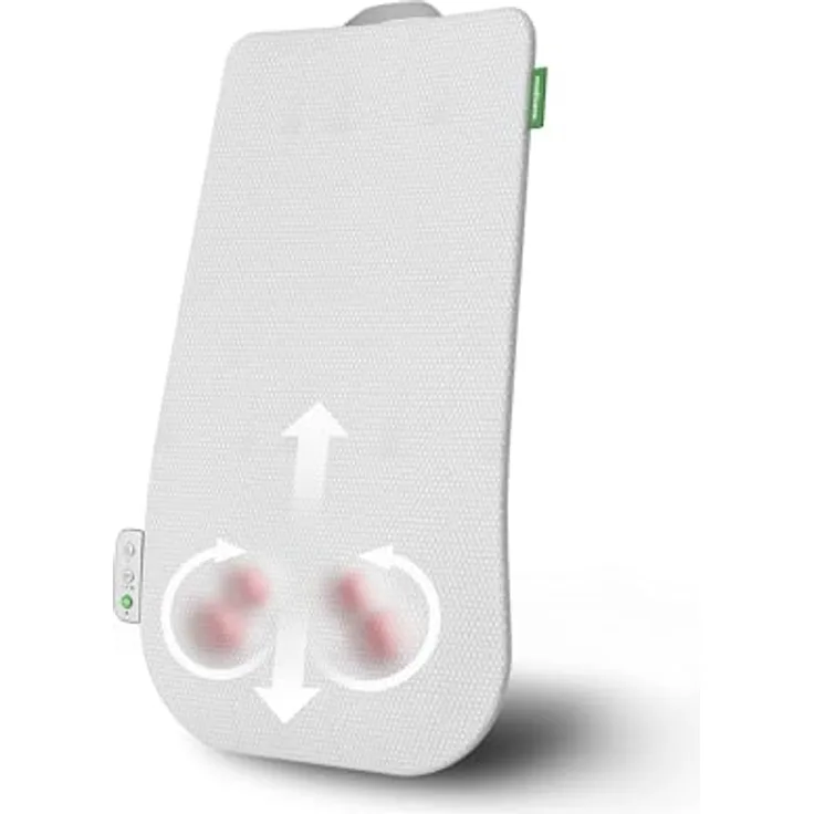 Medisana MC 600 Rückenmassagegerät mit Wärme, Shiatsu Massagegerät, extra große Massagefläche, leicht transportierbar, leicht und leise