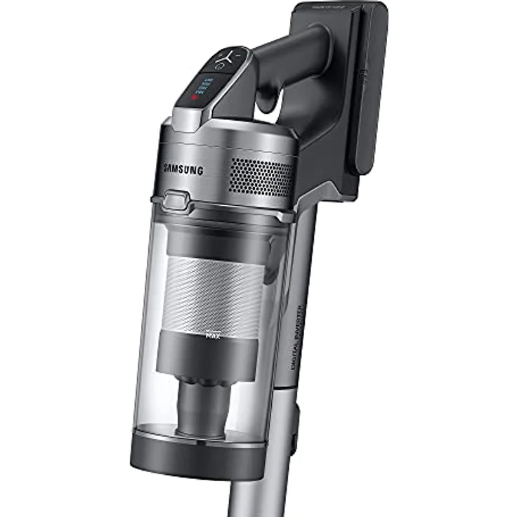 Samsung Jet 75 pet extra VS20T7562R5/EG, Akku-Handstaubsauger inklusive Ersatzakku, kabellos, beutellos, max. 200 W, wechselbarer 21.9V Li-Ion Akku, 0,8 Liter, ChroMetal Silber – Bild 5