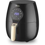 ARDES - Heißluftfritteuse 5 Liter Fassungsvermögen Air Fryer Maxi mit Digitalanzeige und 60-Minuten-Timer Höchsttemperatur 200 °C Modell Eldorada Maxi AR1K33