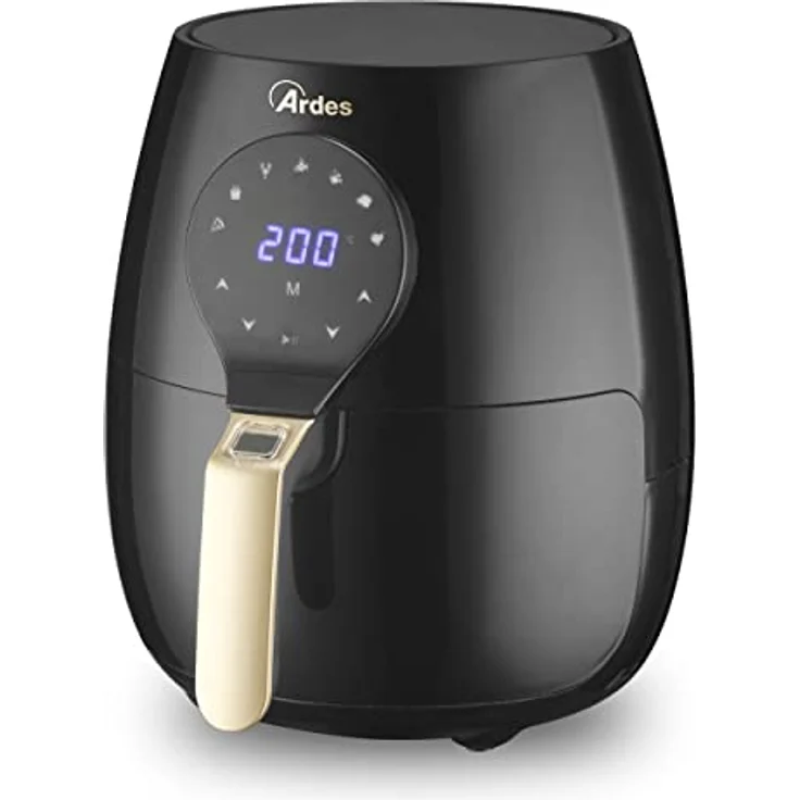 ARDES - Heißluftfritteuse 5 Liter Fassungsvermögen Air Fryer Maxi mit Digitalanzeige und 60-Minuten-Timer Höchsttemperatur 200 °C Modell Eldorada Maxi AR1K33 – Bild 1