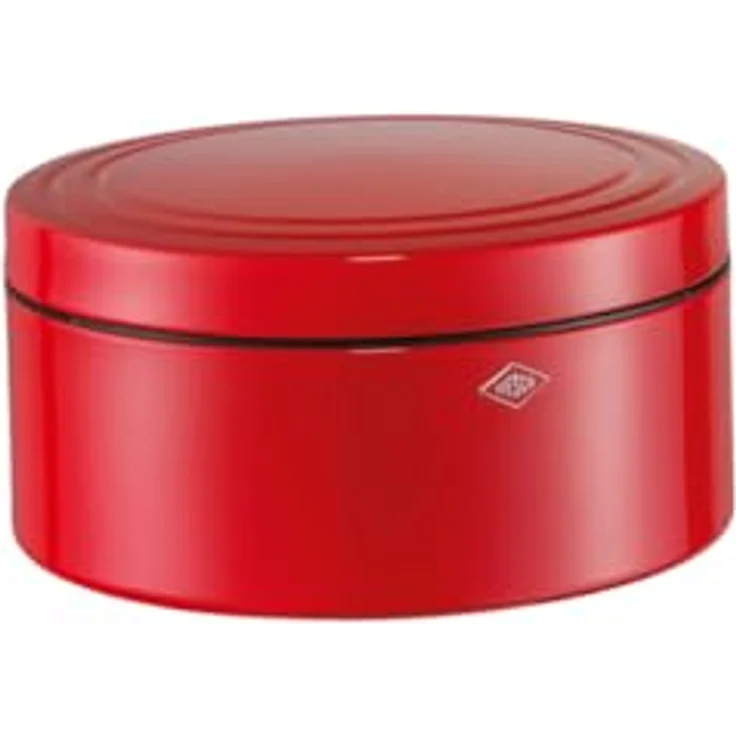 WESCO Gebäckdose Classic Line, rote Pulverbeschichtung, 4 Liter, dicht schließend – Bild 1