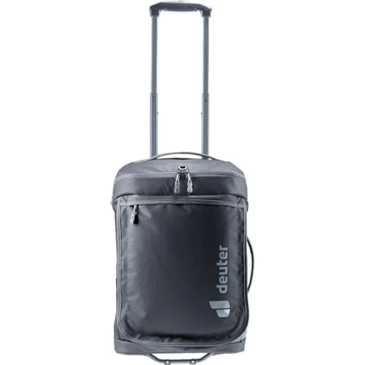 deuter Trolley Reisetasche Duffel Pro Movo 36, 2 Rollen, wasserabweisend, handgepäcktauglich, schwarz – Bild 6