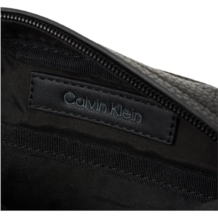 Calvin Klein CK Must Mini Bag Umhängetasche, 18 cm, schwarz, 100% Polyester – Bild 3