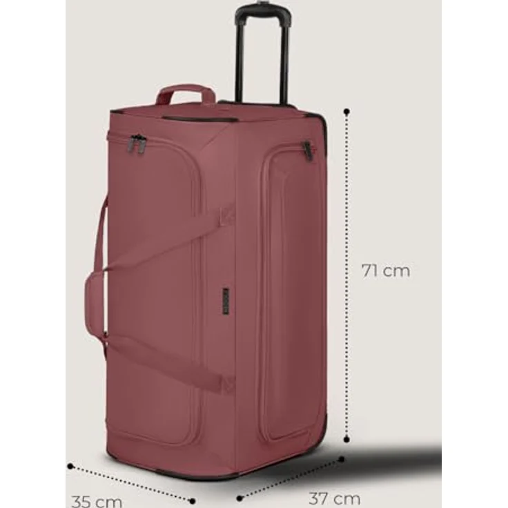 Redolz Duffle Essentials 2 Rollen Reisetasche 71 cm rose - Preisvergleich – Bild 6