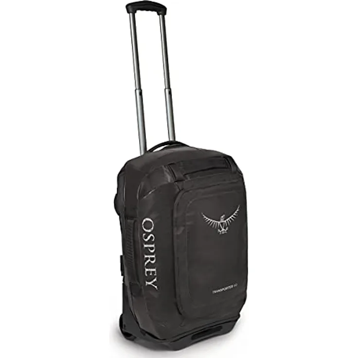 Osprey Transporter 40, 2-Rollen Reisetasche aus 100% Polyester, 55 cm, schwarz